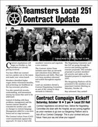Pages from contract bulletin #1